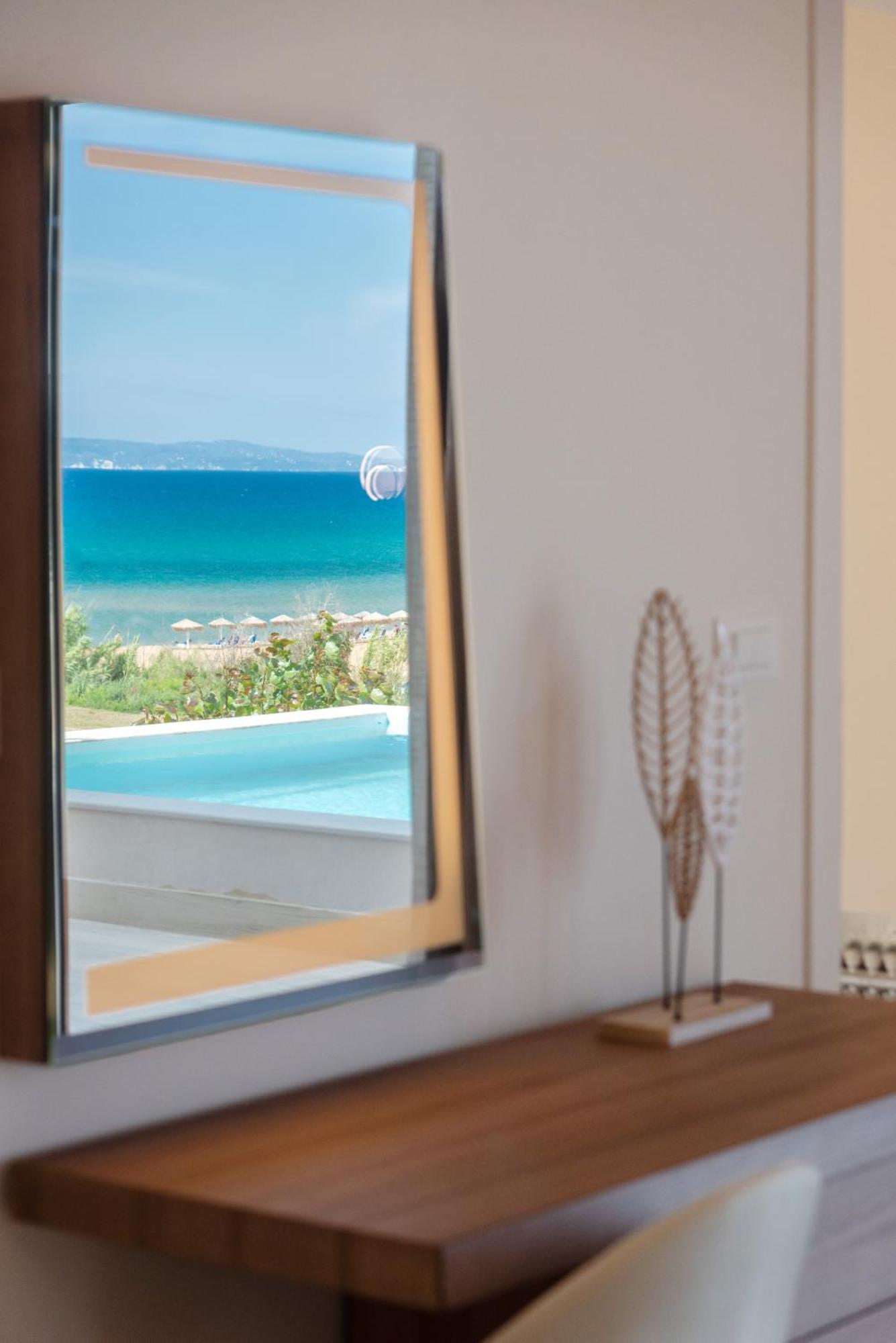 Villa Vasillis-Heated Swimming Pool With Infinity View Vitaládes Exterior foto