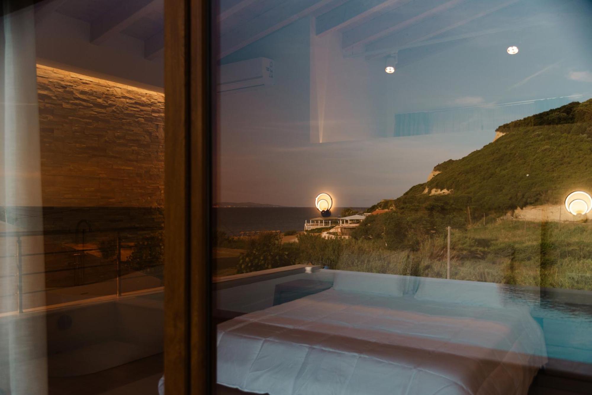 Villa Vasillis-Heated Swimming Pool With Infinity View Vitaládes Exterior foto