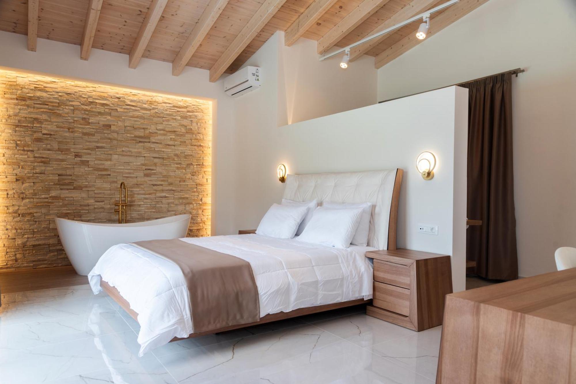 Villa Vasillis-Heated Swimming Pool With Infinity View Vitaládes Exterior foto