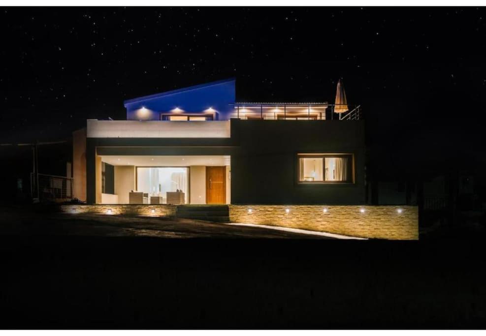 Villa Vasillis-Heated Swimming Pool With Infinity View Vitaládes Exterior foto